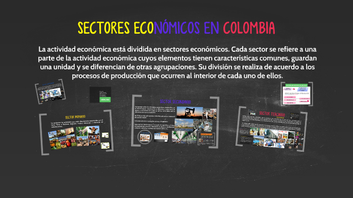 SECTORES ECONÓMICOS EN COLOMBIA By Isabel Cristina On Prezi