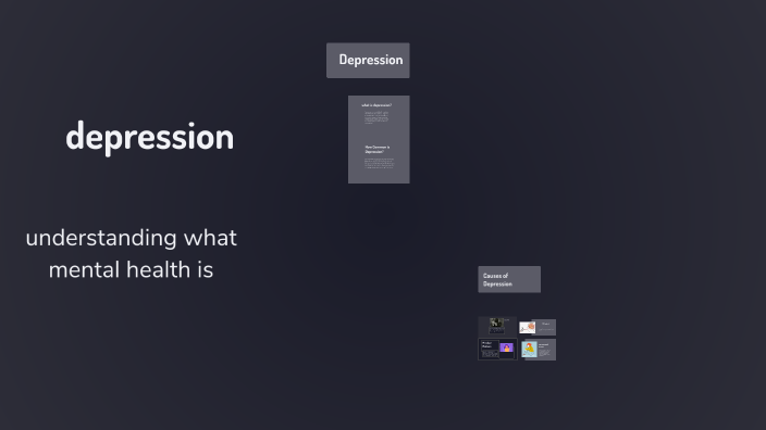 Understanding Depression by jack0170 jack0170 on Prezi