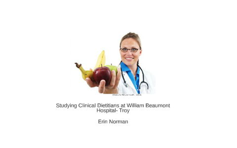 Clinical Dietitians at William Beaumont Hospital Troy by Erin