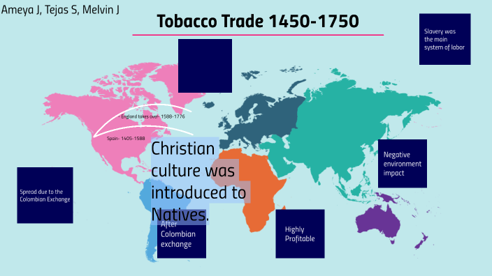 columbian exchange tobacco impact AP WORLD Tobacco Presentation by Ameya Jinnuri on Prezi