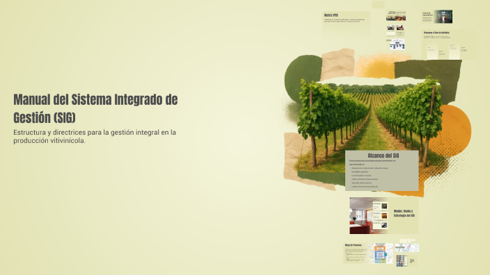 Manual del Sistema Integrado de Gestión (SIG) by Fernanda Burgoa on Prezi
