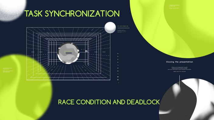 Task Synchronization : Race condition and Deadlock by Narayanan ...