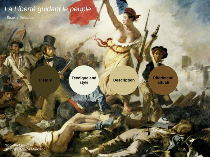 la libertà che guida il popolo by Nicoletta Lanni