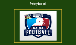 Fantasy football powerpoint template Prezi