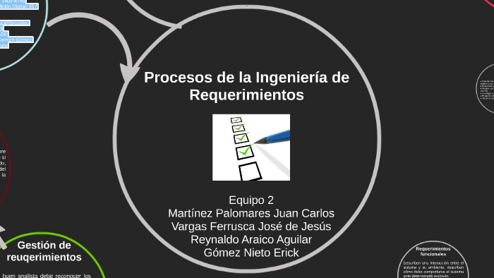 Procesos de la Ingeniería de Requerimientos by Jose Vargas