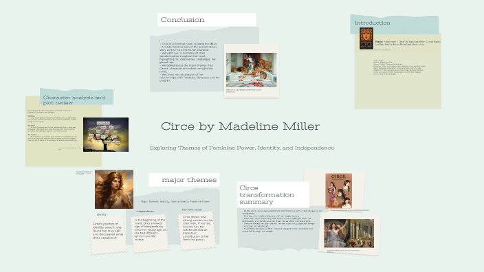 Circe by Madeline Miller by Martinez Irishura élève on Prezi