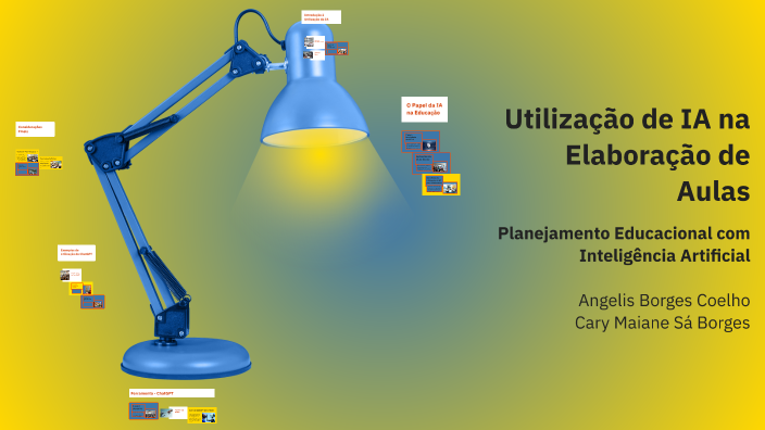 Utilização de IA na Elaboração de Aulas by Angelis Coelho on Prezi
