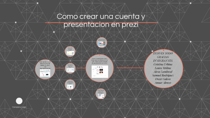 Como crear una cuenta y presentacion en prezi by cristina urbina on Prezi
