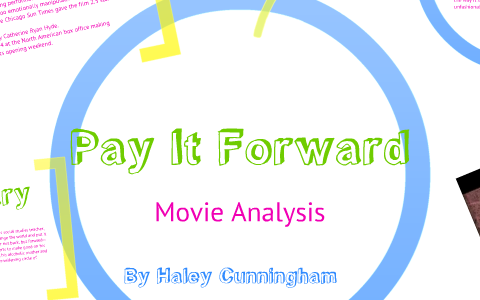 thesis statement for pay it forward
