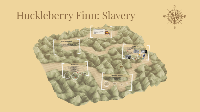 slavery in huckleberry finn