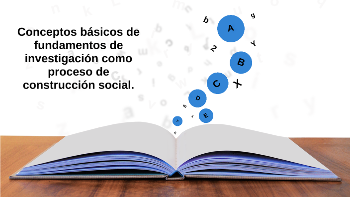 Conceptos básicos de fundamentos de investigación como proceso de