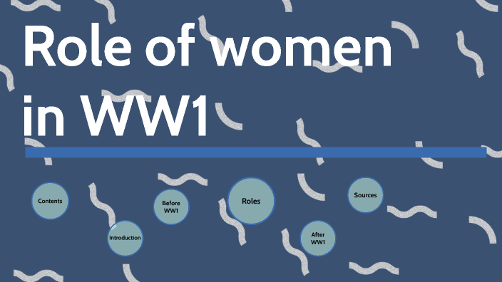 Role of women in WW1 by Emily Fredriksen on Prezi