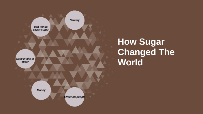 how sugar changed the world essay