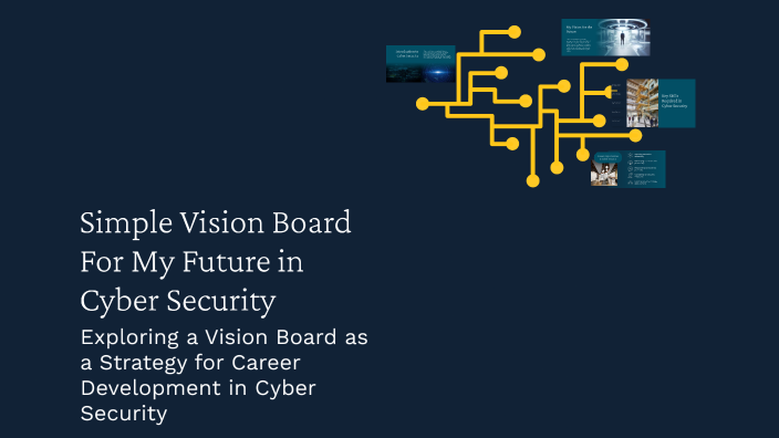 Cyber Vision Design Simple Vision Board For My Future in Cyber Security by Truitt Taylor on ...