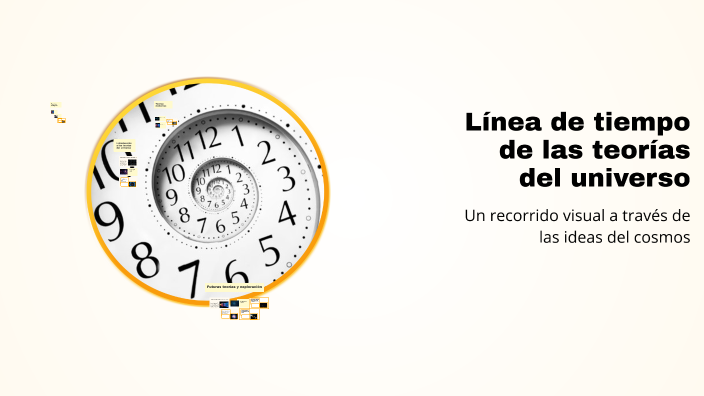 Línea de tiempo de las teorías del universo by Irving Morales on Prezi