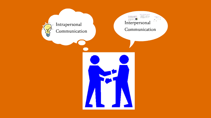 difference between interpersonal and intrapersonal communication