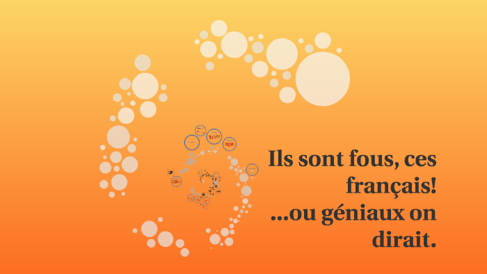 Ils sont fous, ces français! by Carola De Min on Prezi