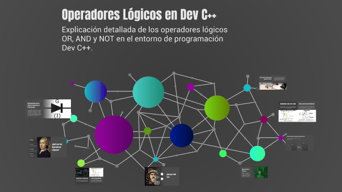 Operadores Lógicos en Dev C++ by Msc Julio López R on Prezi