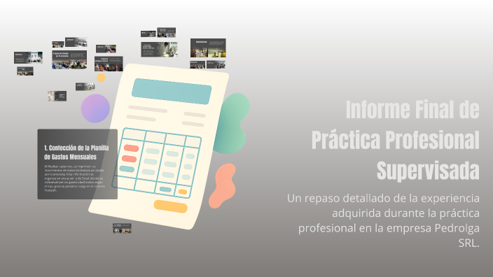 Informe Final de Práctica Profesional Supervisada by Narella Truccone ...