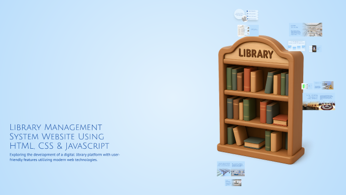 Library Management System Website Using HTML, CSS & JavaScript by ...
