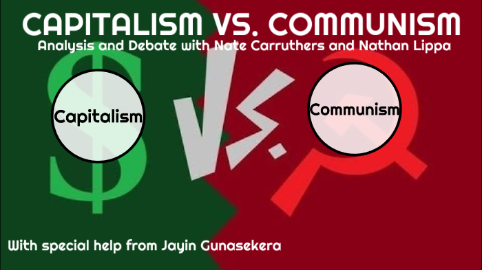 an argumentative essay on capitalism is better than communism