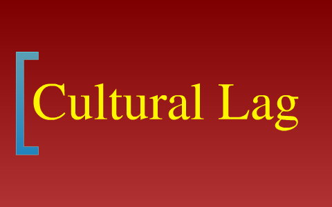 concept of cultural lag