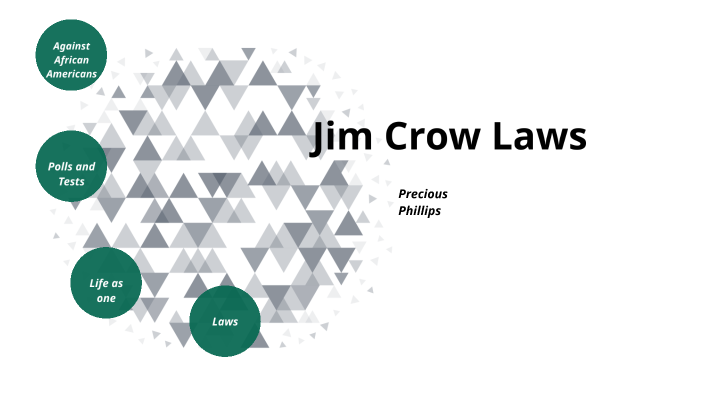 Jim Crow Laws by Precious Phillips on Prezi