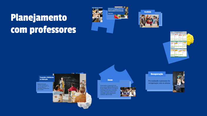 Planejamento e Estratégias para os Professores by Mateus Marques on Prezi