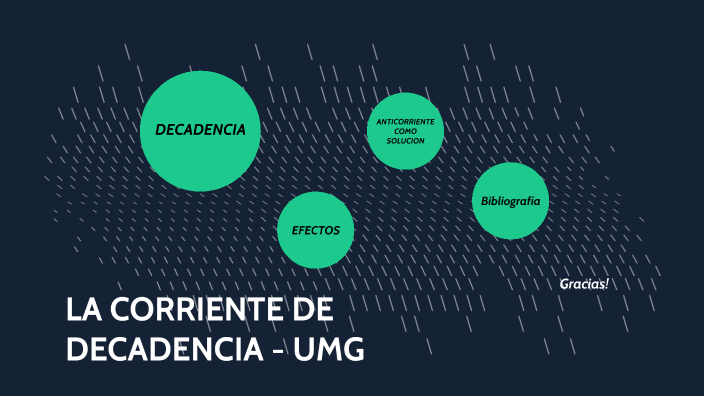 La Corriente De Decadencia Y Sus Manifestaciones En Las Diferentes ...