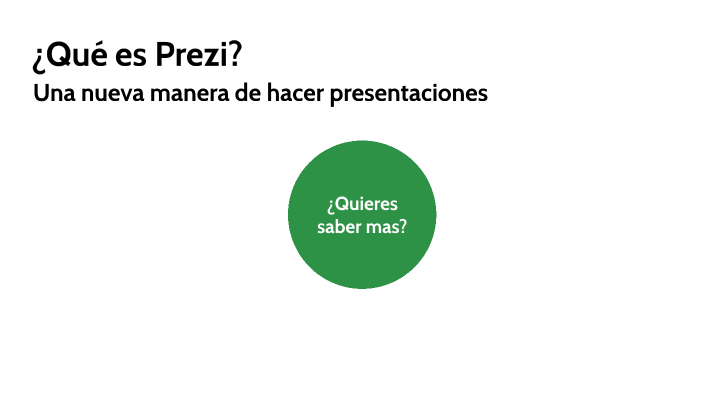 ¿QUÉ ES PREZI? By Manu RR On Prezi