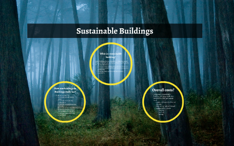 presentation on sustainable building