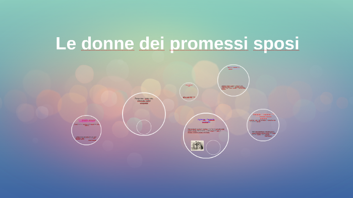 Le donne nei promessi sposi by Clara Rossi on Prezi