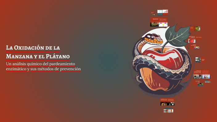 La Oxidación de la Manzana y el Plátano by Gabriela de los Angeles