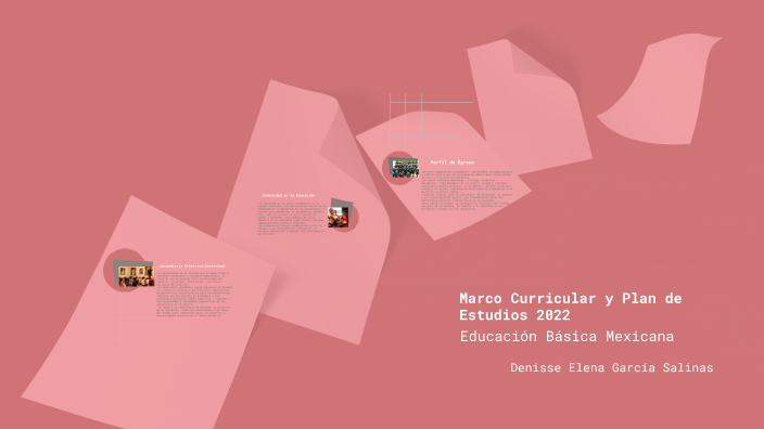 Tríptico: Marco Curricular y Plan de Estudios 2022 de la Educación ...