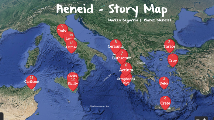 Aeneid Story Map by Noreen Begornia on Prezi