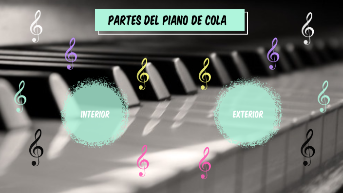 partes de un piano de cola volante