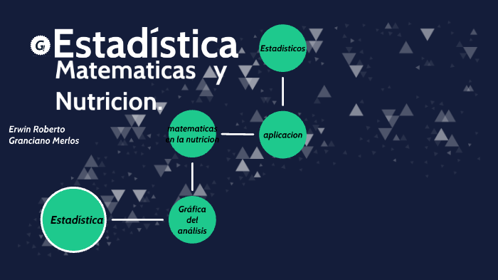 estadística, nutrición y matemáticas by Daniel Granciano Merlos on Prezi
