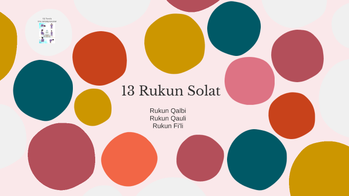 13 Rukun Solat By Firdaus On Prezi