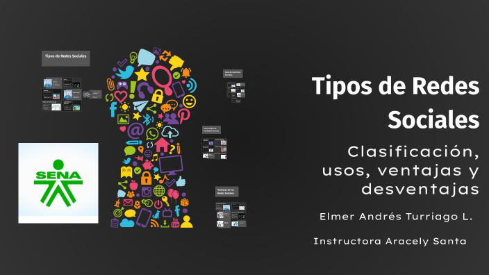 Tipos de Redes Sociales by Andres Turriago on Prezi