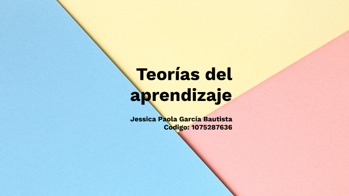 Teorias del aprendizaje by jessica garcia on Prezi
