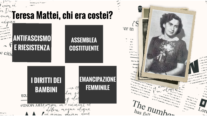 teresa mattei, chi era costei? by Materozzi