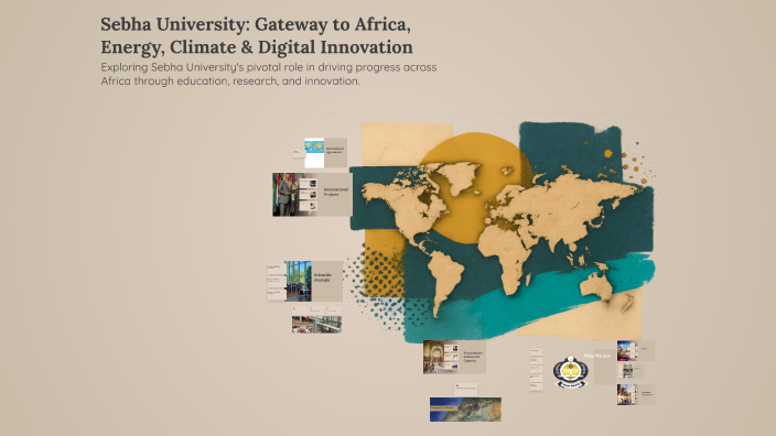 Api Sebha Sebha University: Gateway to Africa, Energy, Climate & Digital ...