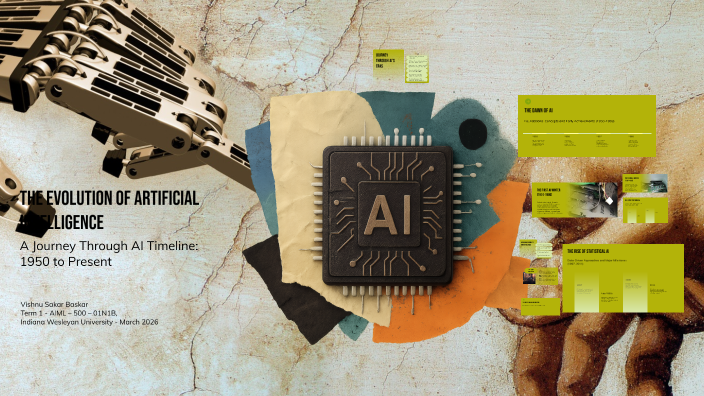 THE EVOLUTION OF ARTIFICIAL INTELLIGENCE by VISHNU SAKAR BASKAR on Prezi
