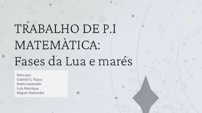 Fases da Lua by gabriel viana on Prezi