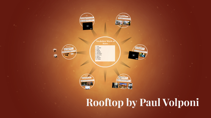 Rooftop by Paul Volponi by Sarah Heenan on Prezi