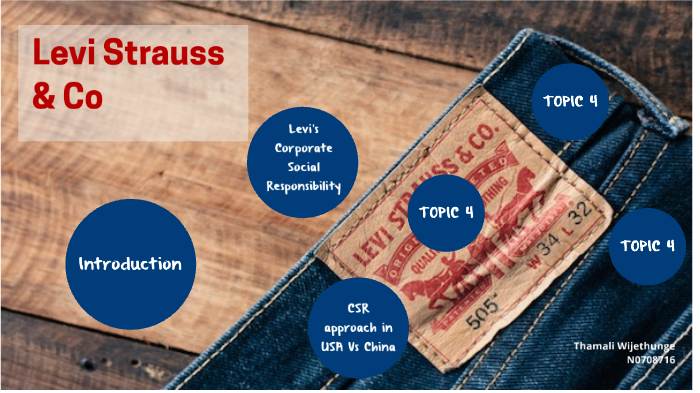 levis corporate social responsibility