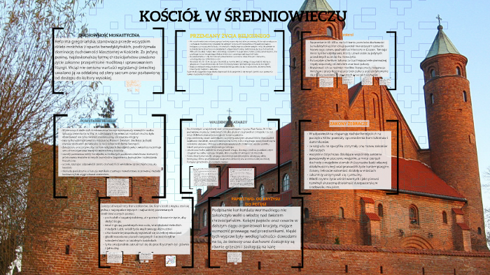 KOŚCIÓŁ W ŚREDNIOWIECZU by Sylwia Maziarla on Prezi