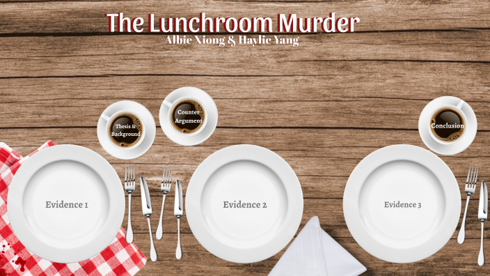 The Lunchroom Murder by Albie Xiong on Prezi