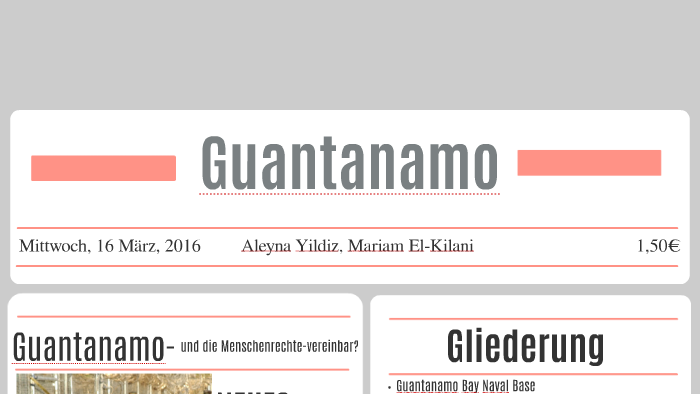 Guantanamo By Mariam On Prezi Next