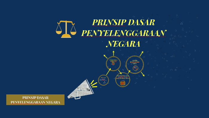 PRINSIP DASAR PENYELENGGARAAN NEGARA by on Prezi
